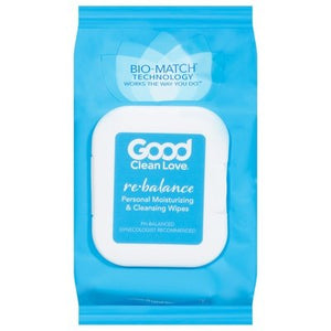 Good Clean Love Rebalancing Wipes 30 Ct [UNFI #38274]