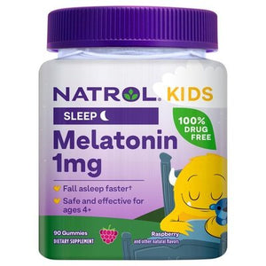 Ntrl Melatn Kid Gmy Bry 90 CT [UNFI #88845]