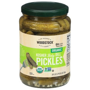 OG2 Woodstock Kosher Baby Dill 6/24 OZ [UNFI #37036]