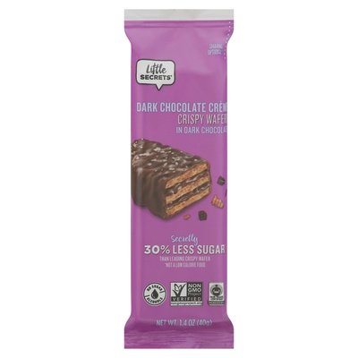 Little Secrets Dark Choc Crispy Wafer 12/1.4 OZ [UNFI #20015]