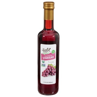 Field Day Vinegar Red Wine 6/17 Oz [UNFI #35025]