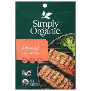 Simply Organic Teriyaki Marinade Mix 12/.99 Oz [UNFI #53466]