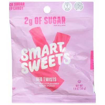 Smartsweets Berry Punch Red Twists 12/1.8 OZ [UNFI #27325]