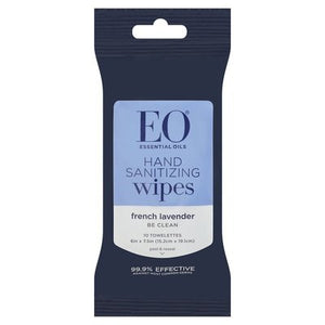 Eo Hand Sanitizing Wipes Lavender 6/10 CT [UNFI #41617] T