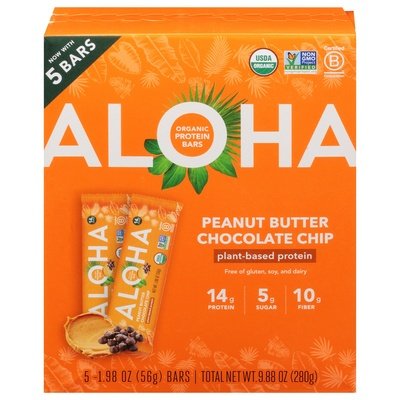 Aloha Peanut Butter Chocolate Chip 6/5 Pack [UNFI #13122]