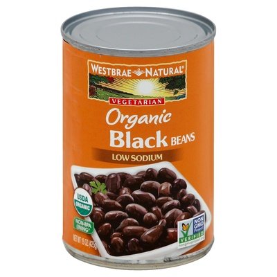 OG2 Westbrae Black Beans Ff 12/15 OZ [UNFI #21671]