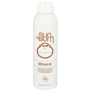 Sun Bum Mineral Spray 30 SPF 6 OZ [UNFI #55141] T