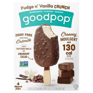 Goodpop Fudge N`Vanilla Crunch 8/4/2.25 Oz [UNFI #85416]