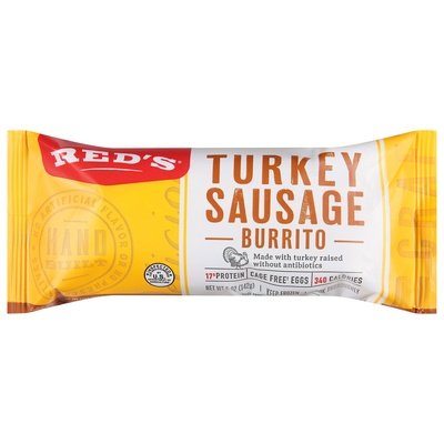 Reds All Natural Turkey Sausage Egg & Cheese 12/5 Oz [UNFI #38231]