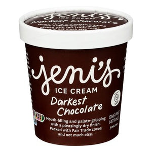 Jeni Icrm Dark Chocolate 8/16 OZ [UNFI #75979]