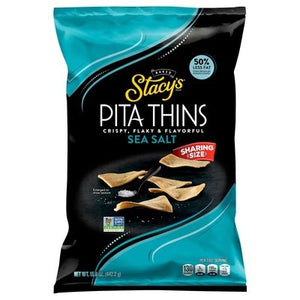 Stacy`S Sea Salt Pita Thins 6/15.6 Oz [UNFI #60181]