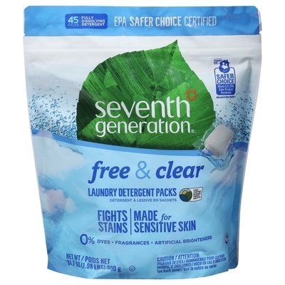 7 Gen Dtrgnt Packs F&C 8/45 CT [UNFI #51041]