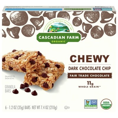 OG2 Casc Farm Choc Chip Granla Bar 12/7.4 OZ [UNFI #38035]