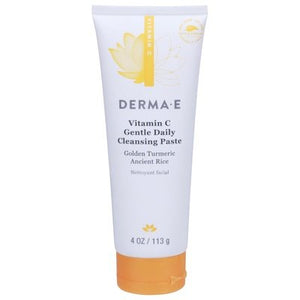 Derma E Vit C Daily Gentle Cleansng Paste 4 OZ [UNFI #63987] T