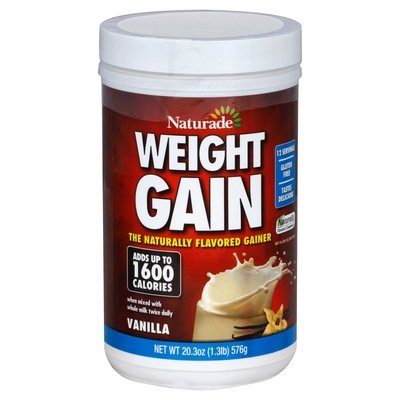 Naturade Weight Gain No Sgr Added 20.3 OZ [UNFI #58188] T