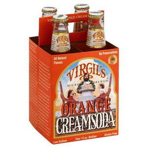Virgils Orng Cream Soda 6/4/12 OZ [UNFI #25402]