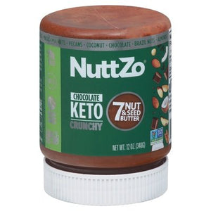 Nuttzo Chocolate Crunchy Keto Nat 6/12 OZ [UNFI #33755]