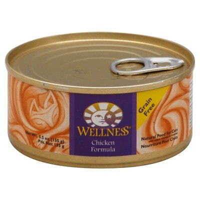 Wellness Cat Food Chicken Formula 24/5.5 OZ [UNFI #61121] T