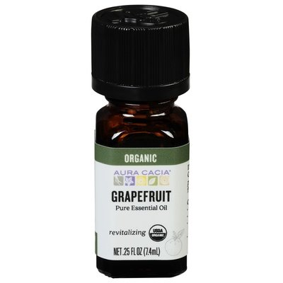 OG2 Aura Cacia Essntl Oil Grapefruit .25 OZ [UNFI #51739] T