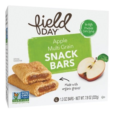 OG3 Field Day Crisp Apple Bars 6/6/1.3 OZ [UNFI #32605]