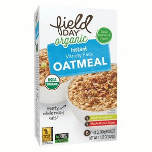 OG2 Field Day Instnt Vrty Oatmeal 6/11.30 OZ [UNFI #30471]