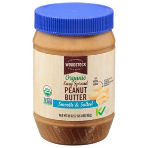 OG2 Woodstock Smooth Peanut Butter Slt 12/35 OZ [UNFI #21847]