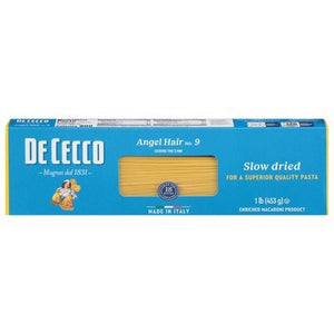 Dececco Angel Hair #9 20/16 OZ [UNFI #08083]