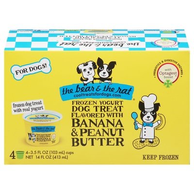 Bear&Rat Yog Dog Ban &Pb 8/14 OZ [UNFI #43017]