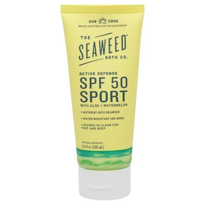 Seaweed Bath Co Active Defense Sport SPF50 3.4 OZ [UNFI #33989] T