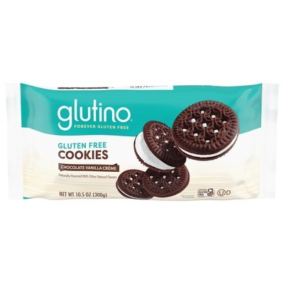 Glutino Cookies Choc Vanilla Crm 12/10.5 OZ [UNFI #28589]