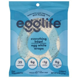 Egglife Everthing Bagel 12/6 Ct [UNFI #87586]