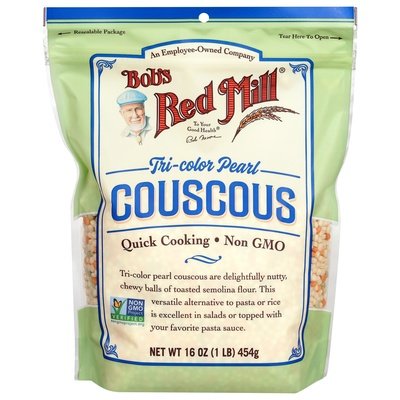 Bobs Red Mill Tricolor Pearl Couscous 4/16 OZ [UNFI #81971]