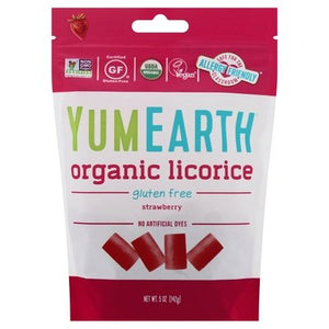 Yumearth Strawberry Licorice 6/5 Oz [UNFI #58671]