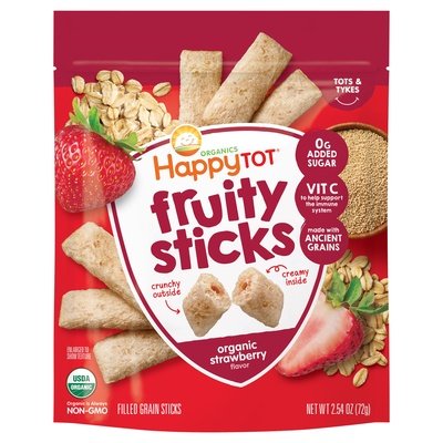 Happy Tot Strawberry 6/2.54 Oz [UNFI #10021]