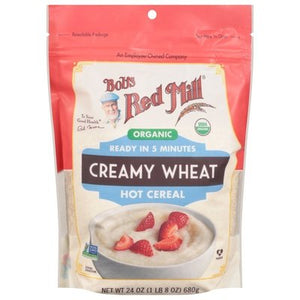 OG2 Bob`S Red Mill Creamy Wheat, Farina 4/24 OZ [UNFI #62609]