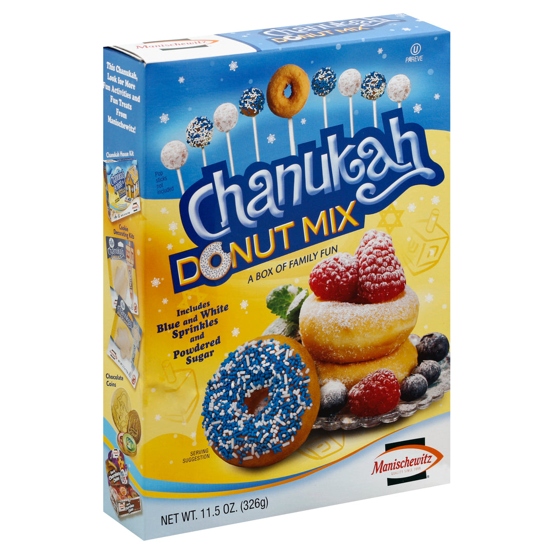 Manischewitz Chanukah Donut Mix 12/11.5 Oz [UNFI #24164]