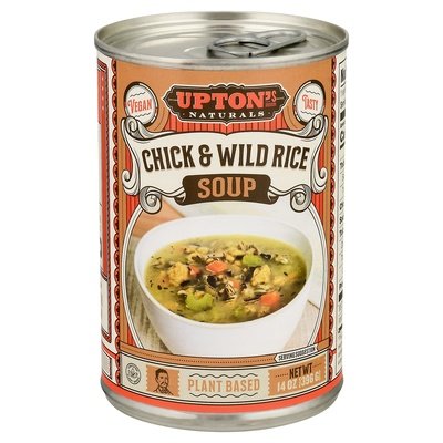 Upton`S Naturals Soup Chicken Wild Rice 8/14 OZ [UNFI #24856]