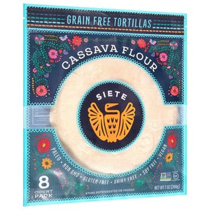 Siete Cassava Coconut Tortillas 12/7 OZ [UNFI #70523]