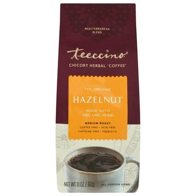 OG3 Teeccino Hzlnt Chicory Herbal Coffee 6/11 OZ [UNFI #04224]