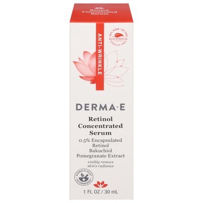 Derma E Anti-Wrinkle Retinol Concentrate Booster 1 Oz [UNFI #32241]