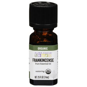 OG2 Aura Cacia Essntl Oil Frankincense .25 OZ [UNFI #37234] T