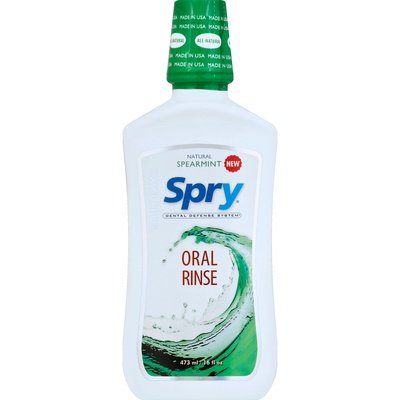 Spry Oral Rinse Sprmnt 16 OZ [UNFI #87050]