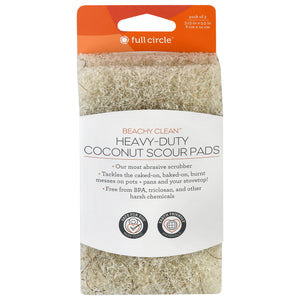 Full Circle Home Coconut Scour Pad 3 Pack 10 Ct [UNFI #42314] T