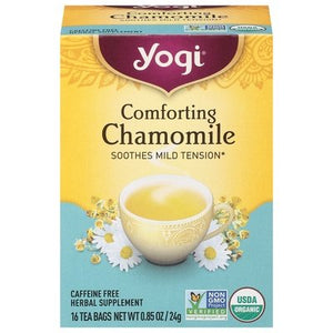 OG2 YOGi Tea Comforting Chamomile 6/16 BAG [UNFI #28169] T