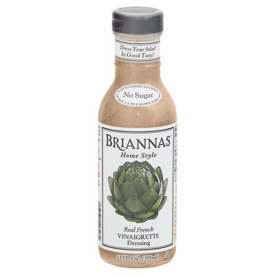 Briannas Nat Homestyle Real French Ving 6/12 OZ [UNFI #25965]