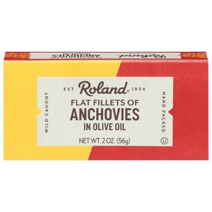 Roland Flat Fillets Of Anchovies 25/2 Oz [UNFI #57923]
