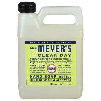 Mrs Meyers Lemverbena Hnd Sp Refll 6/33 OZ [UNFI #58164] T