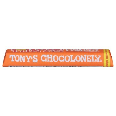 Tonys Chocolonely Milk Chocolate Caramel Sea Salt 20/1.66 Oz [UNFI #28066]