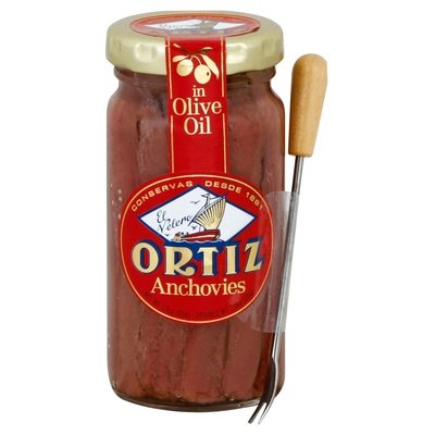 Ortiz Anchovies I/Oil 15/3.3 OZ [UNFI #15814]