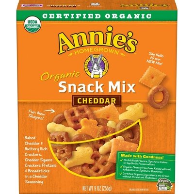 OG3 Annies Bunnies Snack Mix Cheddar 12/9 OZ [UNFI #23510]